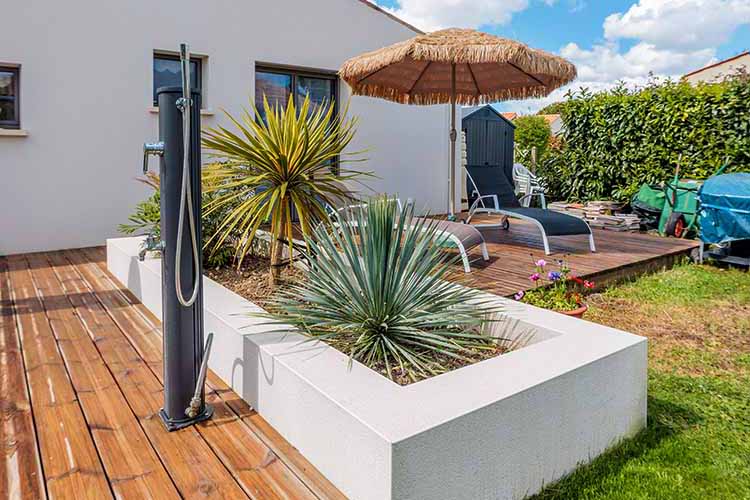 villa à Saint Palais  | Réalisations extension et rénovation bâtiments EGCM Entreprise générale de construction BTP Royan Charente Maritime